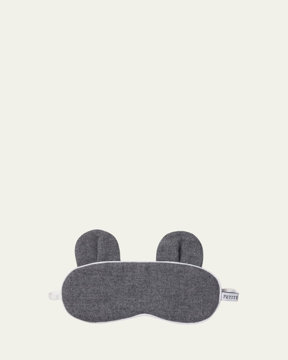 Kid's Bear-y Sweet Flannel Eye Mask